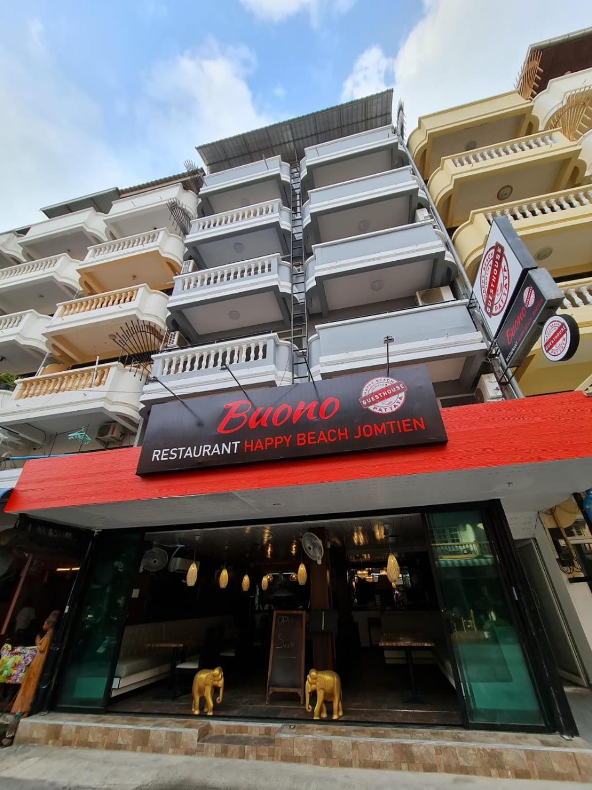 Happy Beach Jomtien Guesthouse מראה חיצוני תמונה